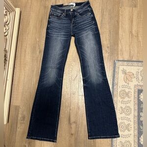 BKE Dark bootcut jeans